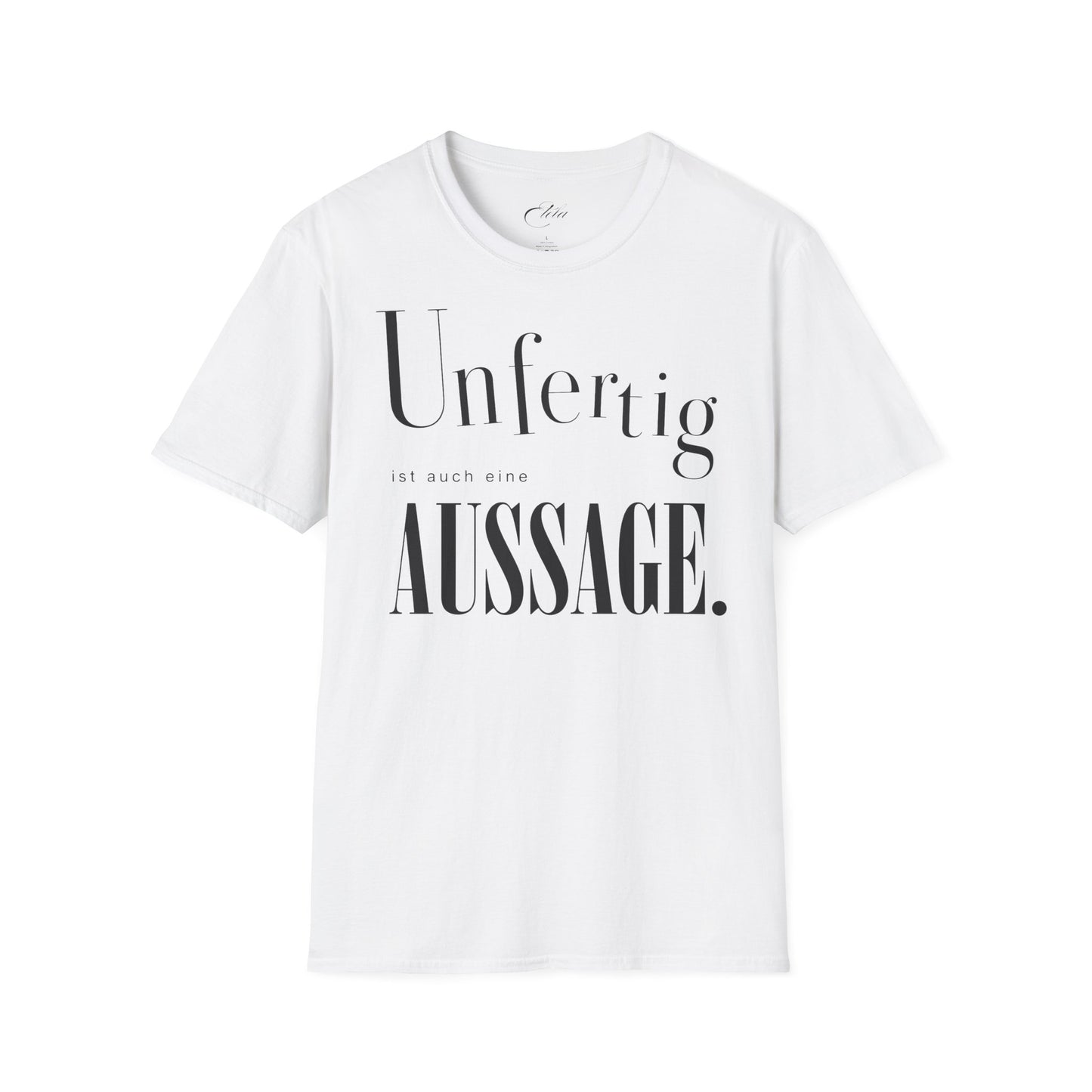 Unfertig T-Shirt