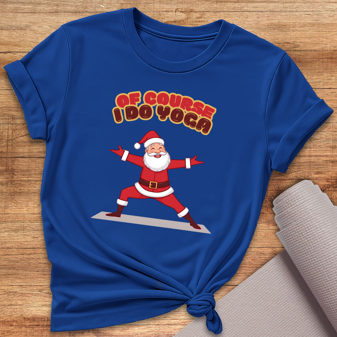 Santa Does Yoga T-Shirt
