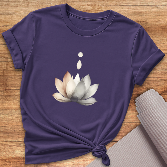 Tropfen Lotus T-Shirt