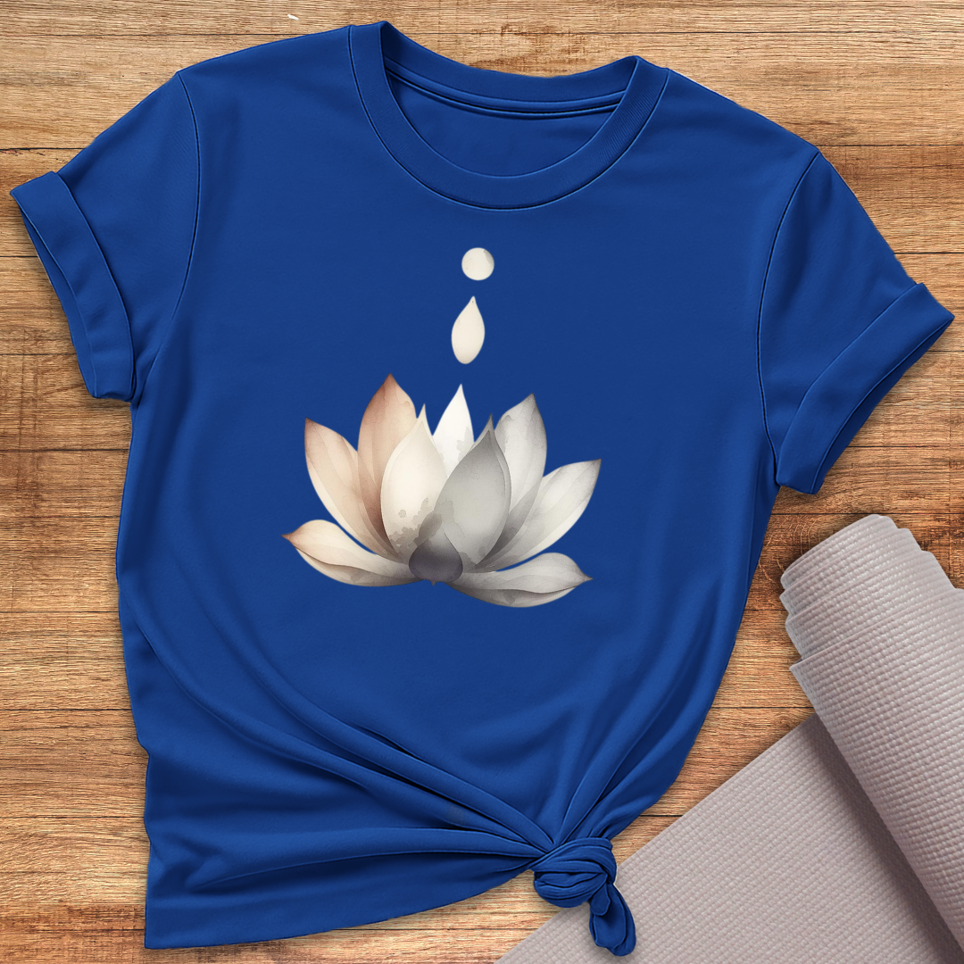 Tropfen Lotus T-Shirt