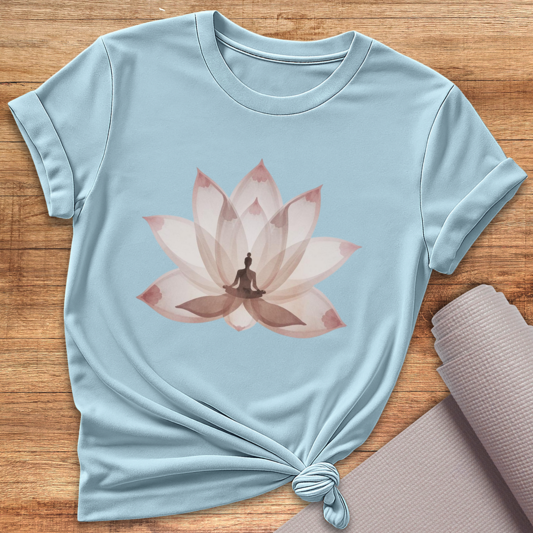 Hübsches Lotus T-Shirt