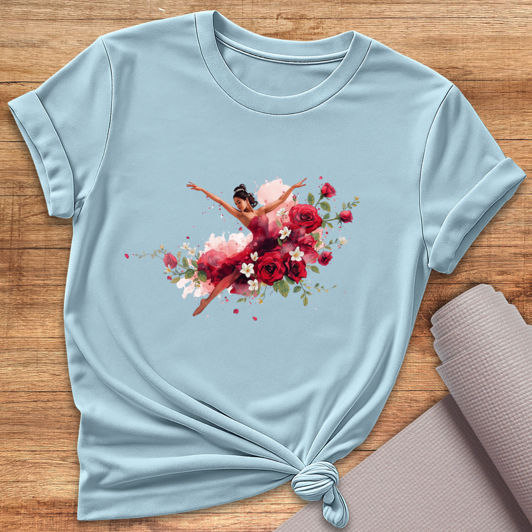 Dark Pink Dancer T-Shirt