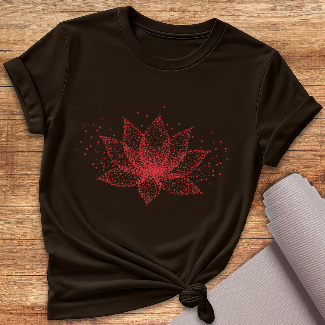 Lotus Herzen T-Shirt