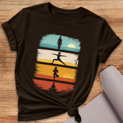 Sunset Yoga T-Shirt