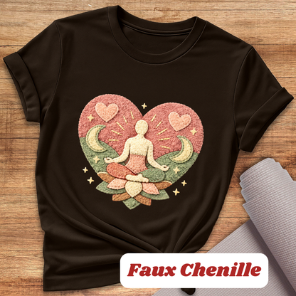 Yoga Faux Chenille T-Shirt
