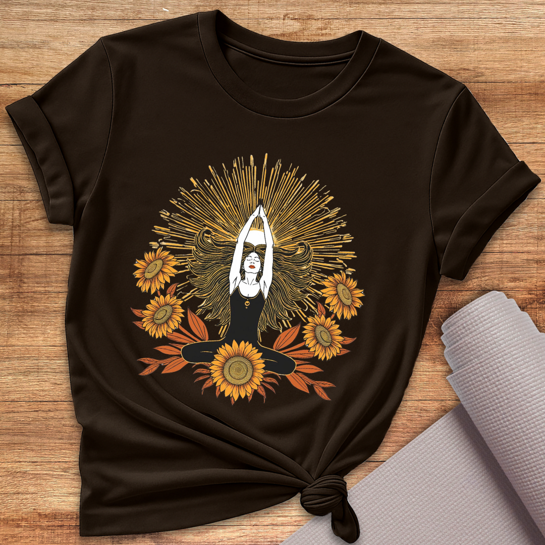 Goldene Meditation T-Shirt