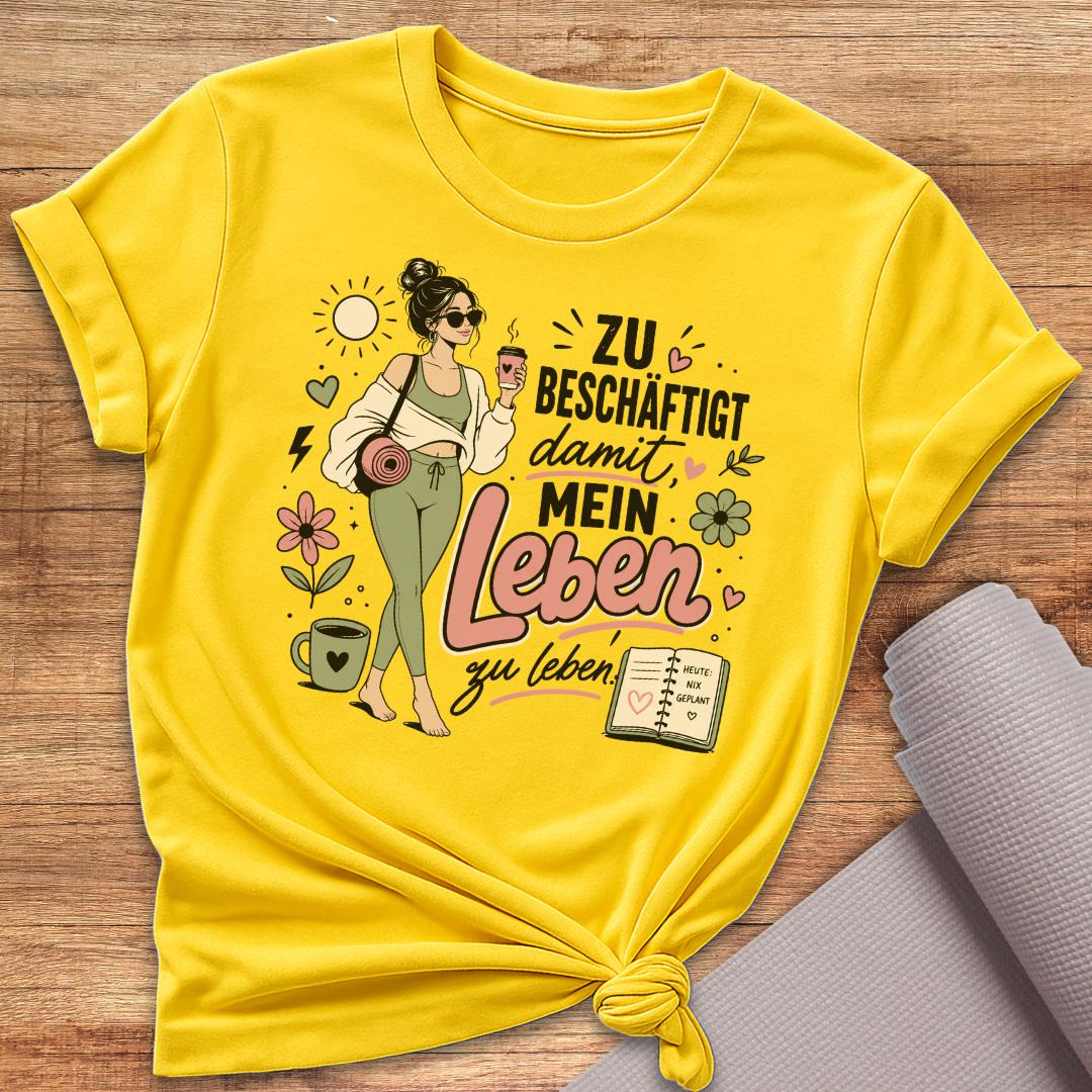 Leben Bild T-Shirt