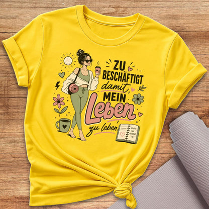 Leben Bild T-Shirt