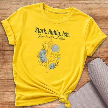 Yoga Kennt Kein Alter T-Shirt