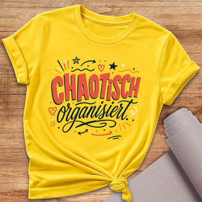 Chaotisch Organisiert Bunt T-Shirt
