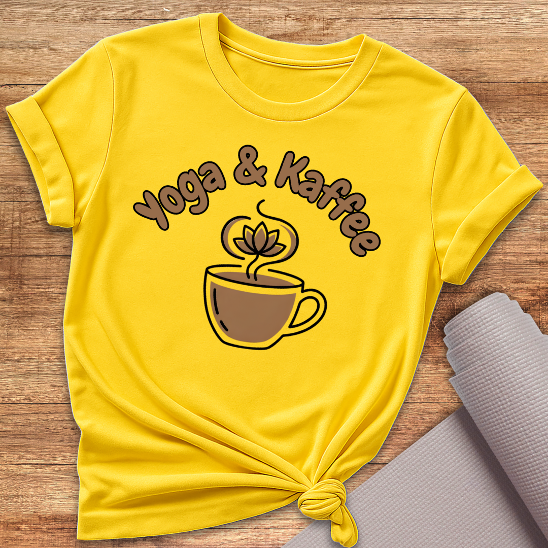 Yoga & Kaffee T-Shirt