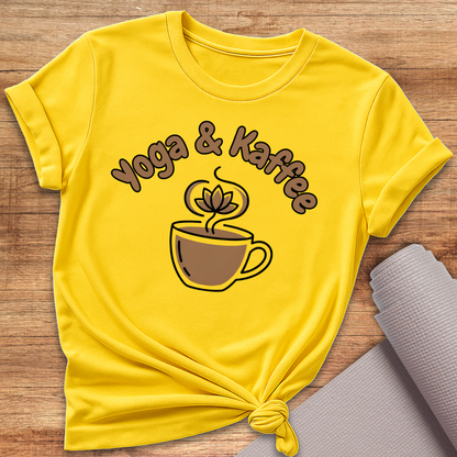 Yoga & Kaffee T-Shirt