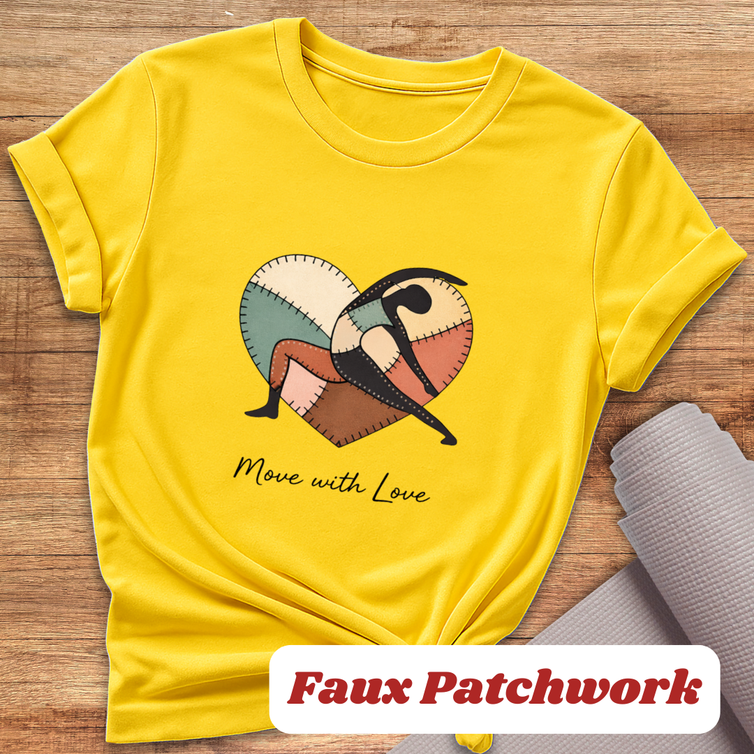 Heart Yoga Pose T-Shirt