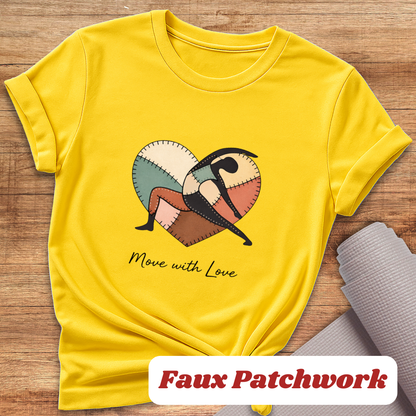 Heart Yoga Pose T-Shirt
