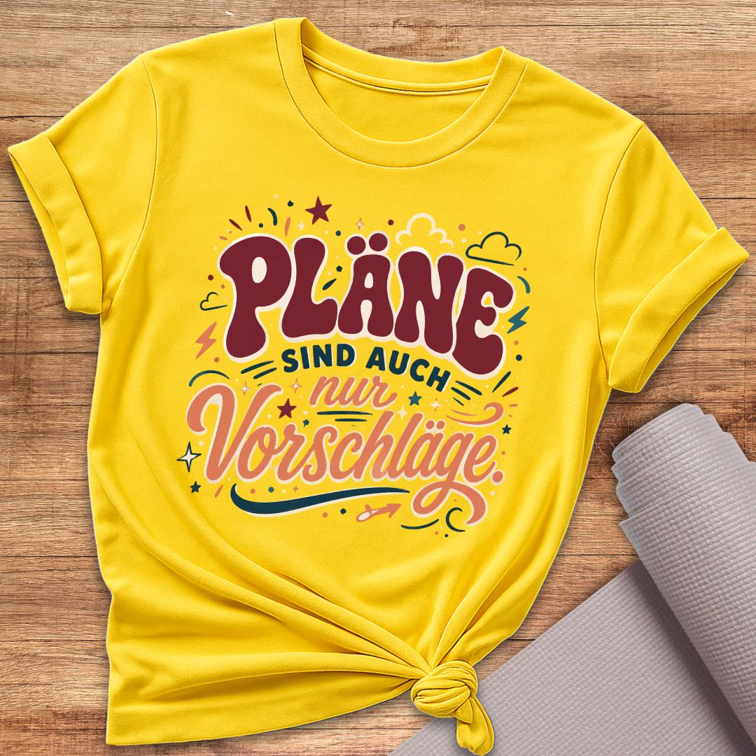 Pläne Bunt T-Shirt