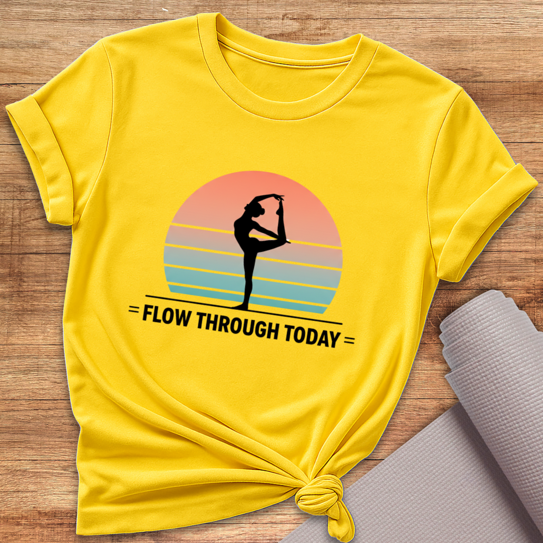 Retro Yoga T-Shirt