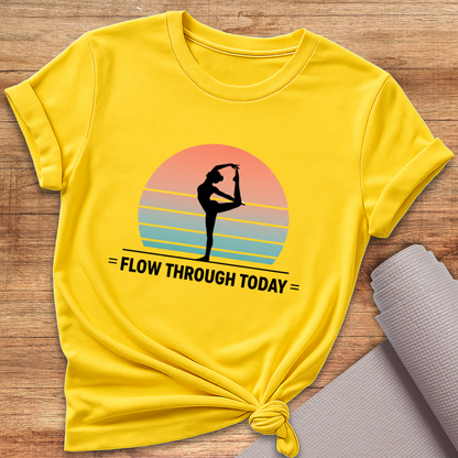 Retro Yoga T-Shirt