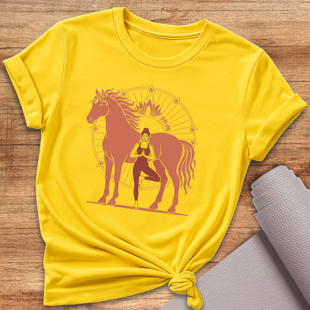 Horse Yoga T-Shirt
