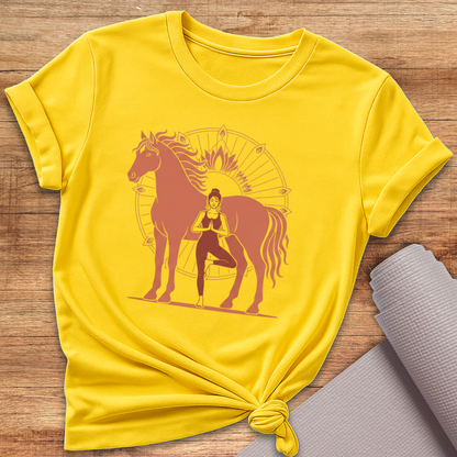 Horse Yoga T-Shirt