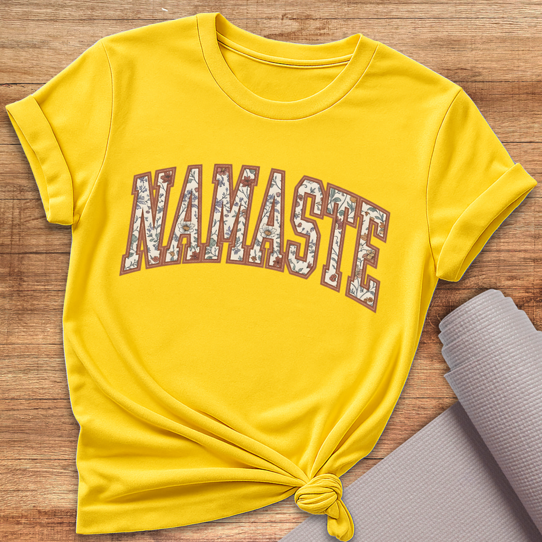 Namaste Braun T-Shirt