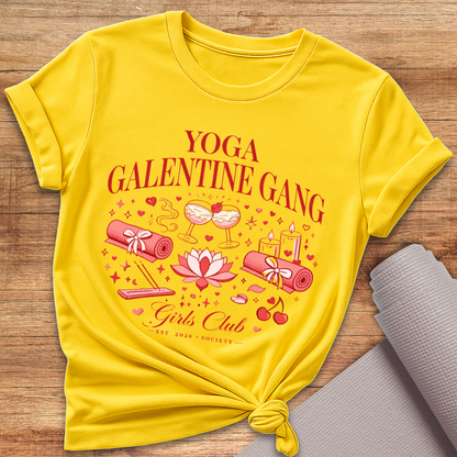 Yoga Galentine Gang T-Shirt