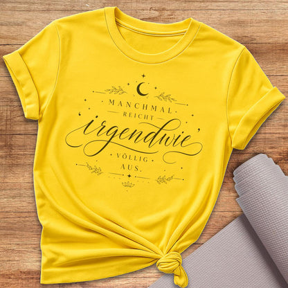 Irgendwie Schwarz T-Shirt
