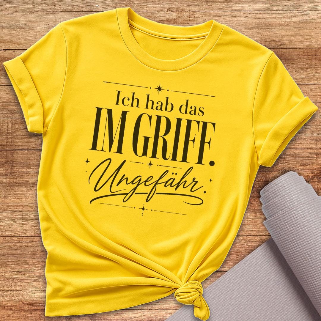 Im Griff Schwarz T-Shirt