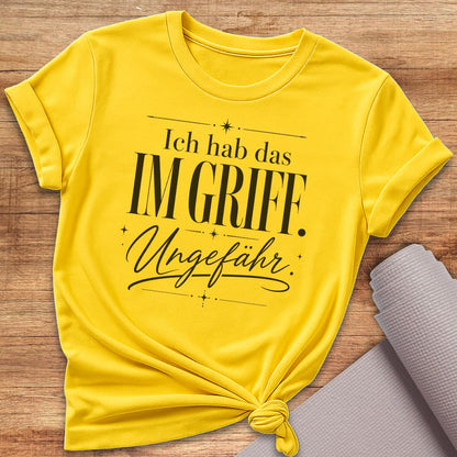 Im Griff Schwarz T-Shirt