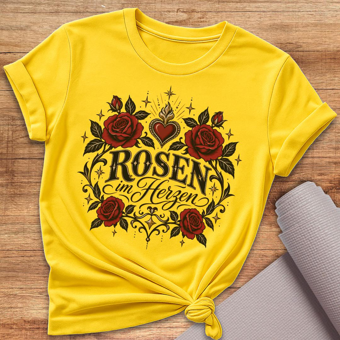 Rosen Im Herzen T-Shirt