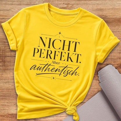 Nicht Perfekt Schwarz T-Shirt