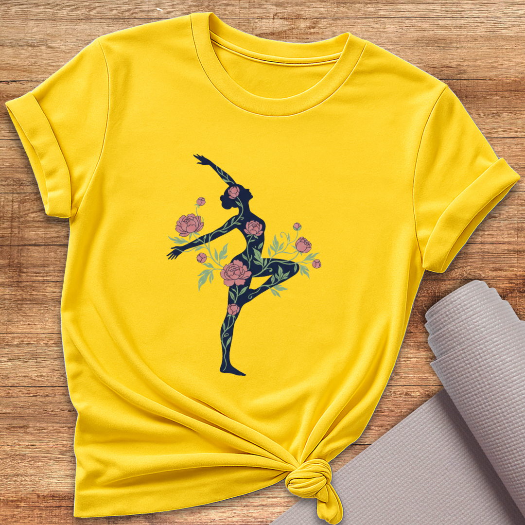 Blüten Silhouette T-Shirt