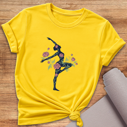 Blüten Silhouette T-Shirt