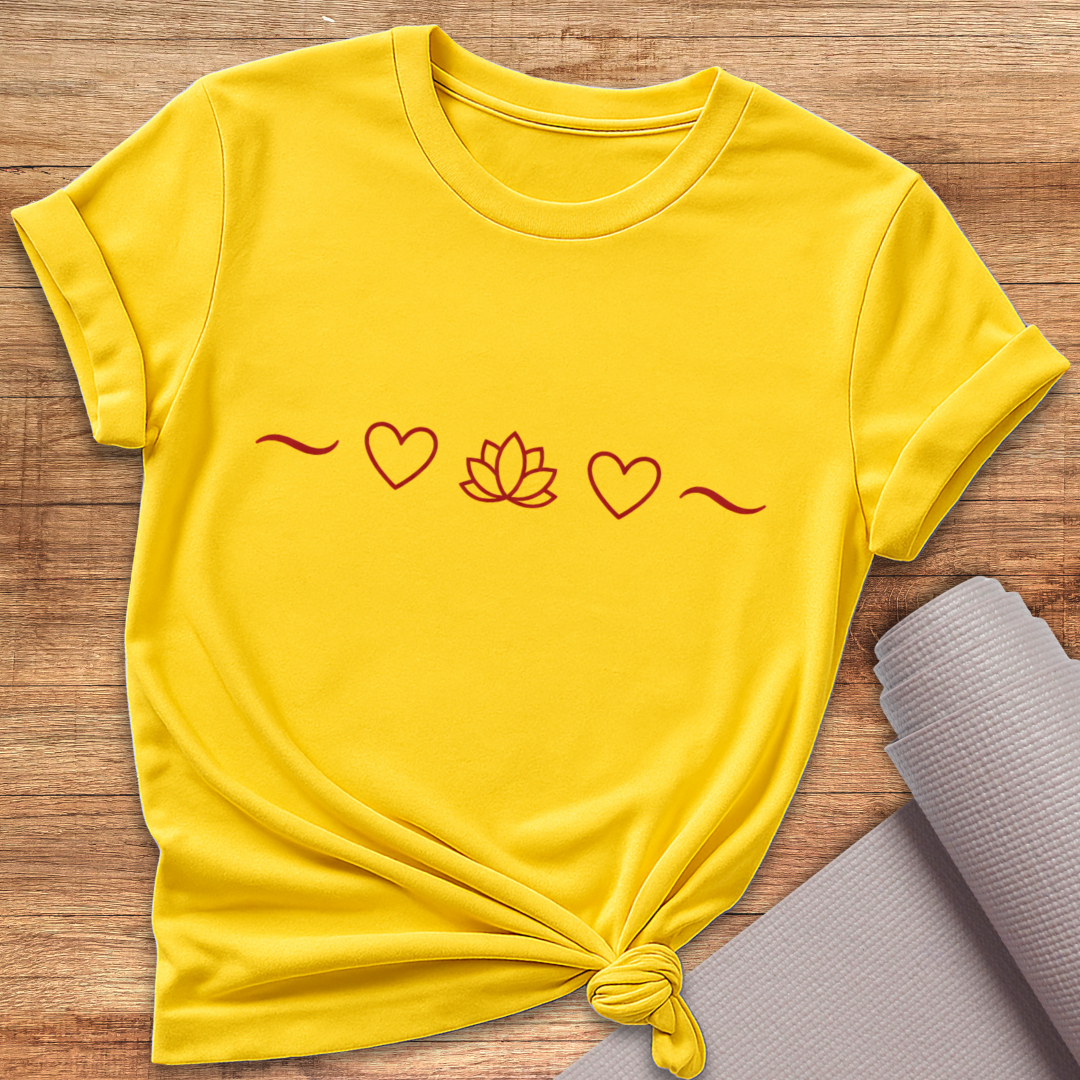 Love Lotus Line T-Shirt