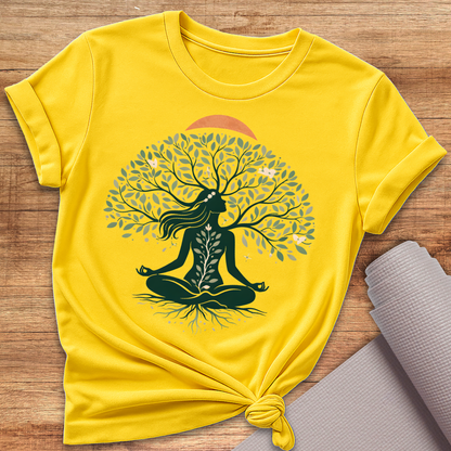 Baum Meditation T-Shirt