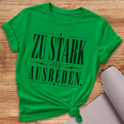 Zu Stark Schwarz T-Shirt