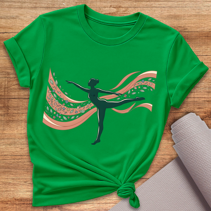 Fließende Bewegung T-Shirt