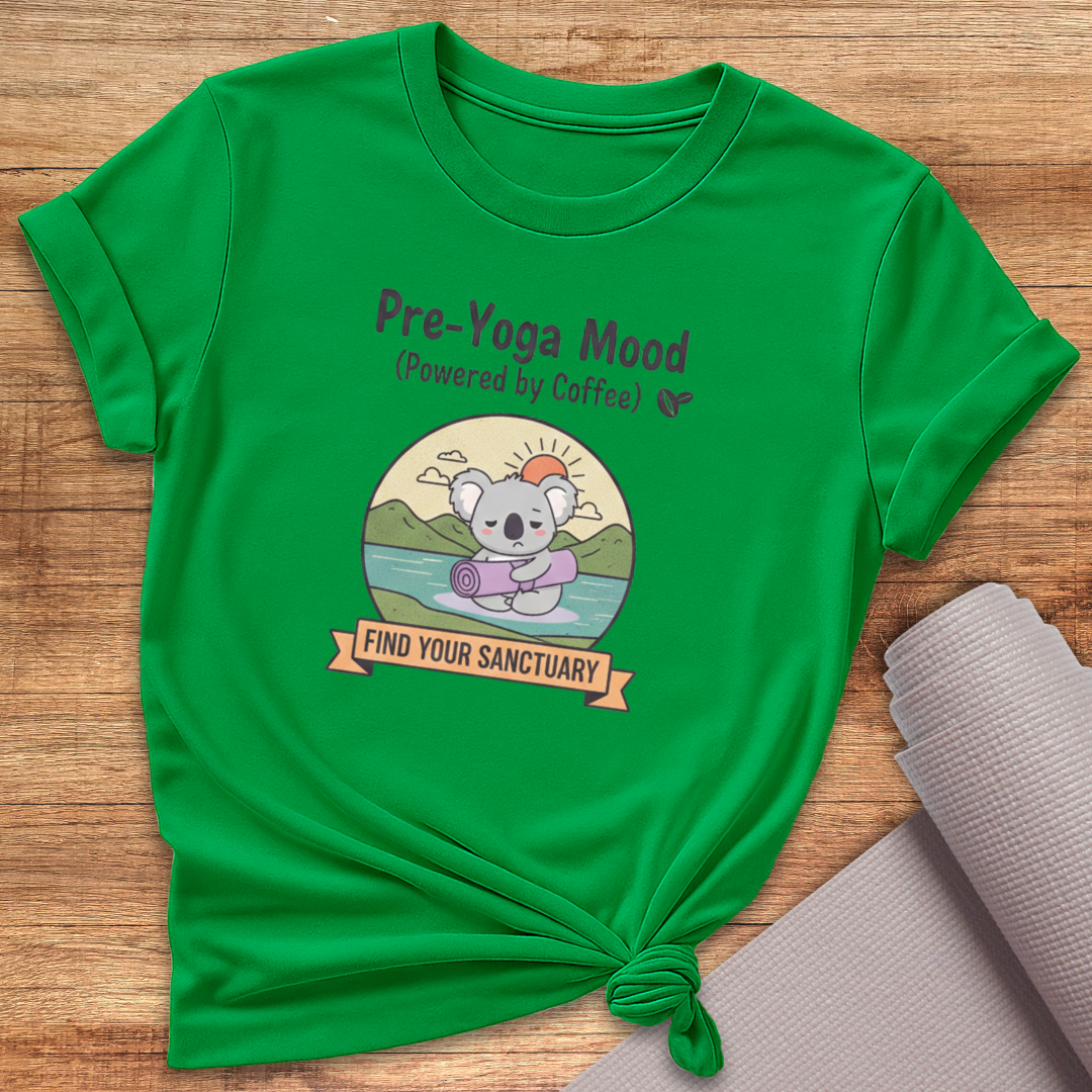 Pre-Yoga Coffee T-Shirt