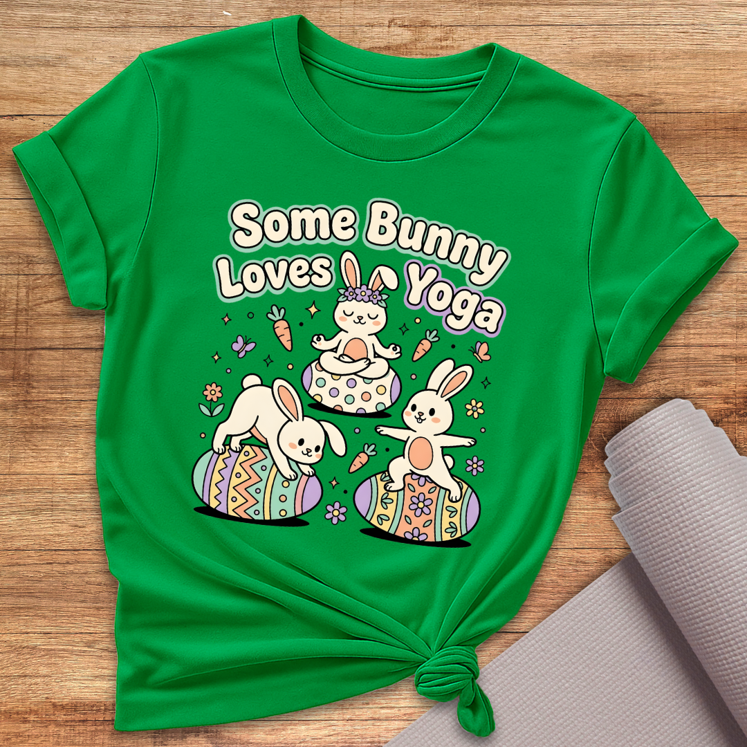 Bunny Loves Yoga T-Shirt