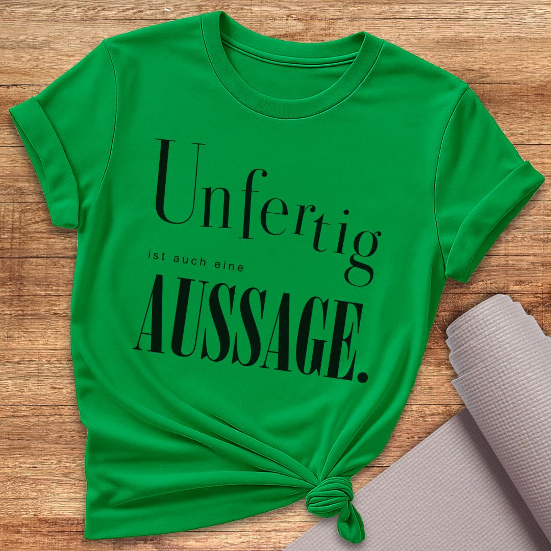 Unfertig T-Shirt