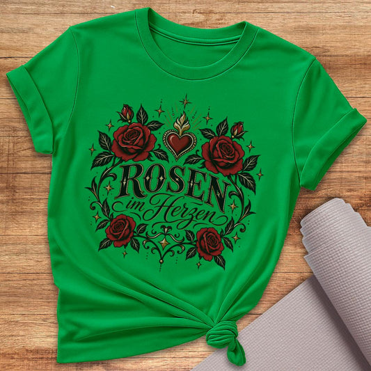 Rosen Im Herzen T-Shirt