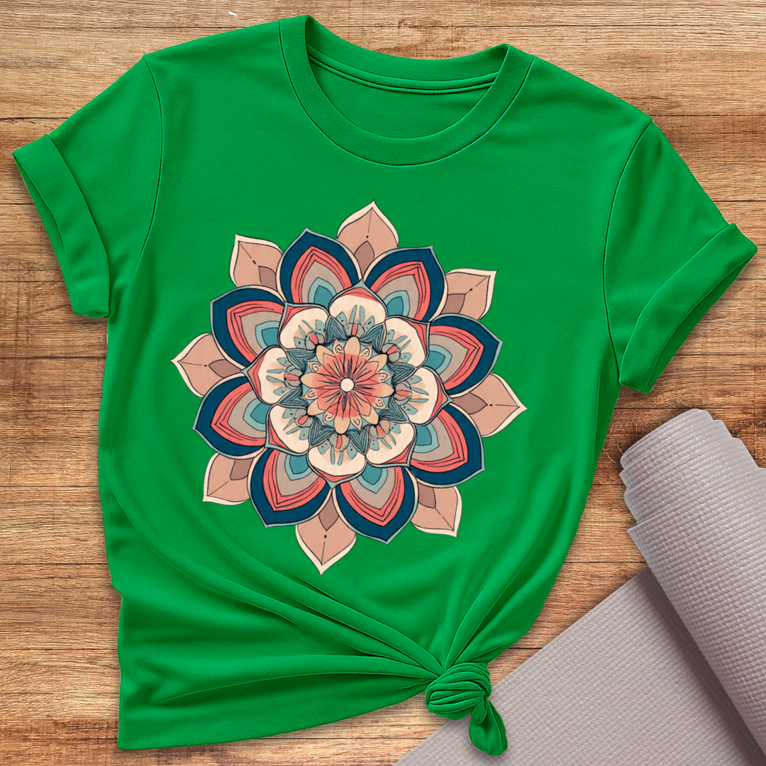 Bunte Mandala T-Shirt
