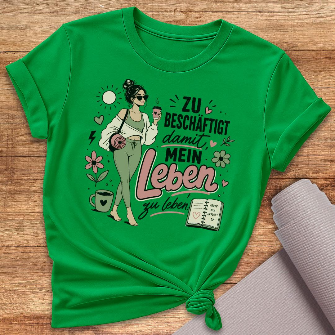 Leben Bild T-Shirt
