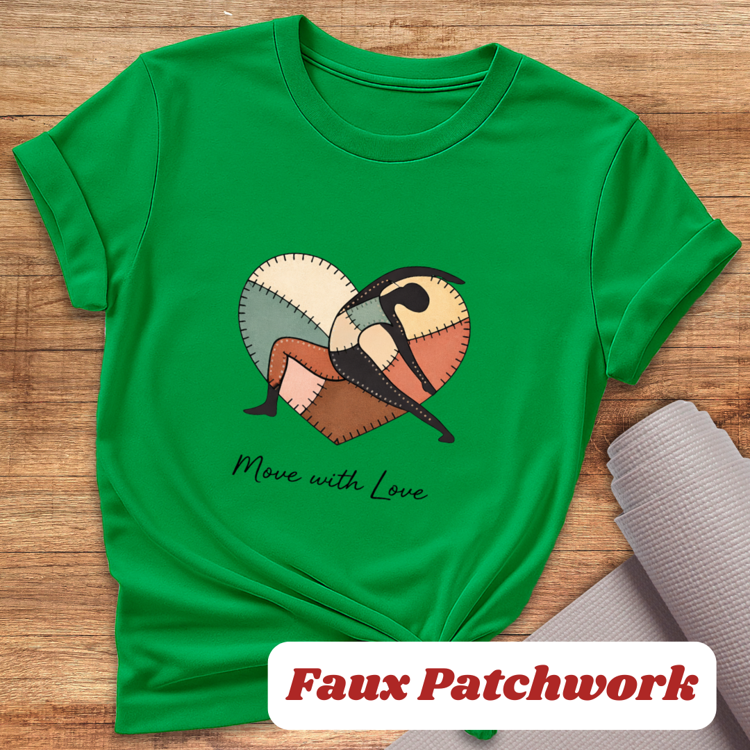 Heart Yoga Pose T-Shirt