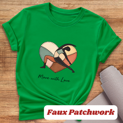 Heart Yoga Pose T-Shirt