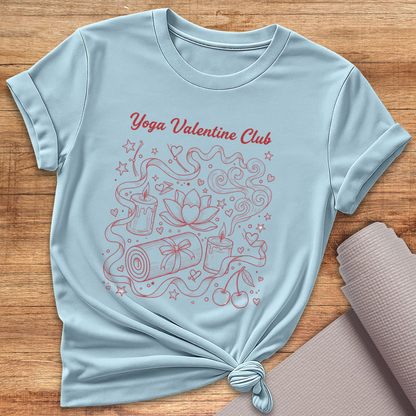 Yoga Valentine Club T-Shirt