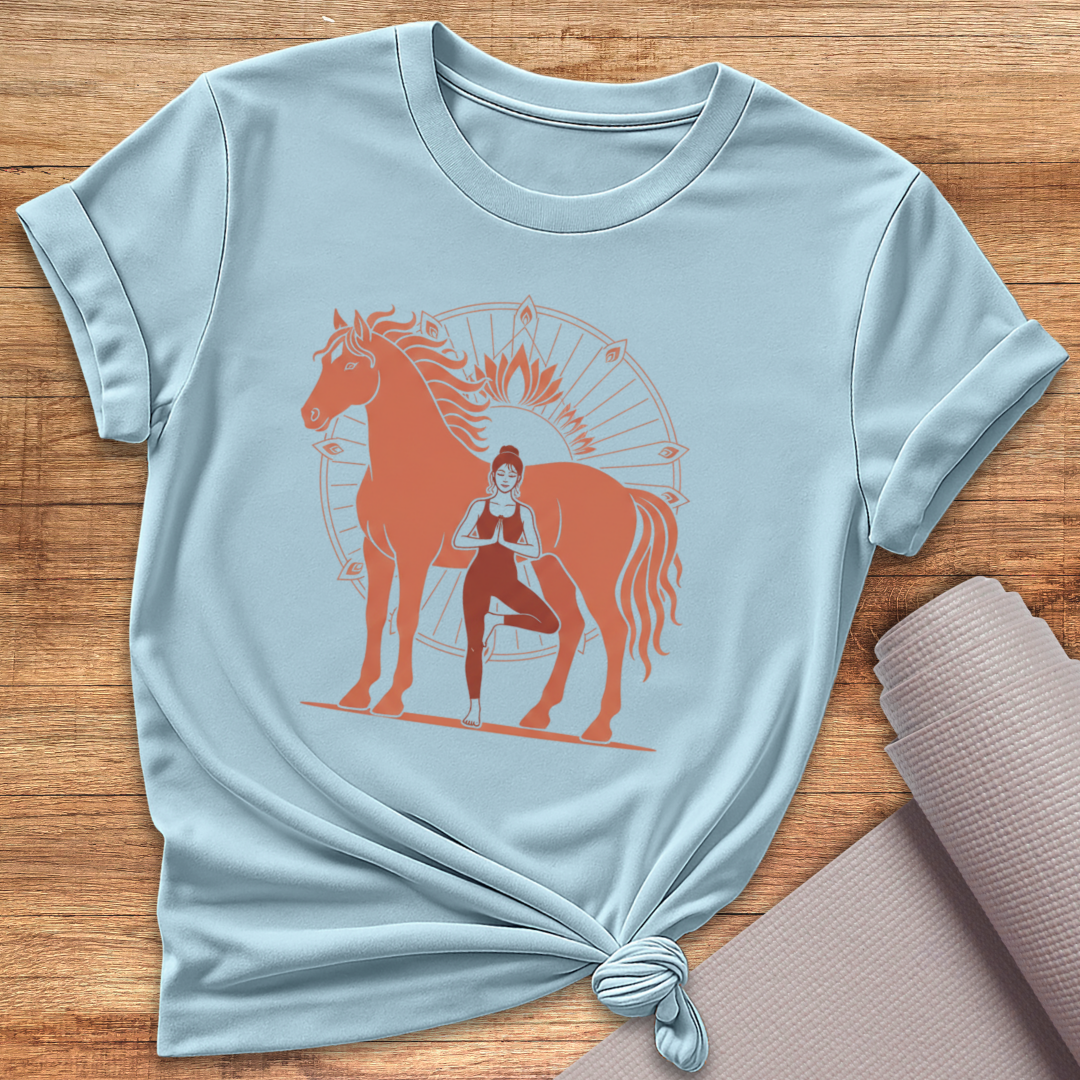 Horse Yoga T-Shirt