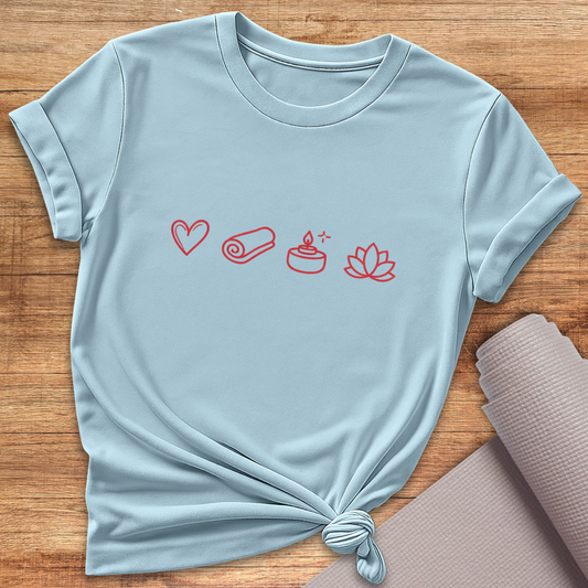 Yoga Symbole T-Shirt