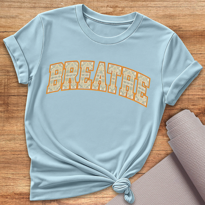Breathe Grün Gelb T-Shirt