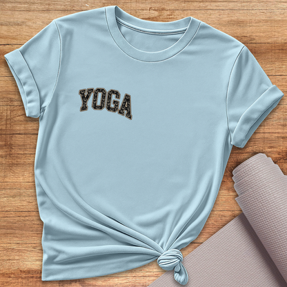 Yoga Schwarz Klein T-Shirt