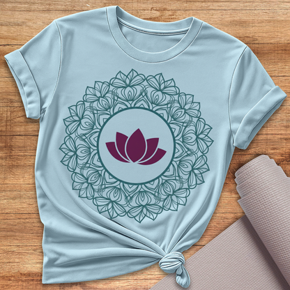 Spirituelle Lotusblüte T-Shirt